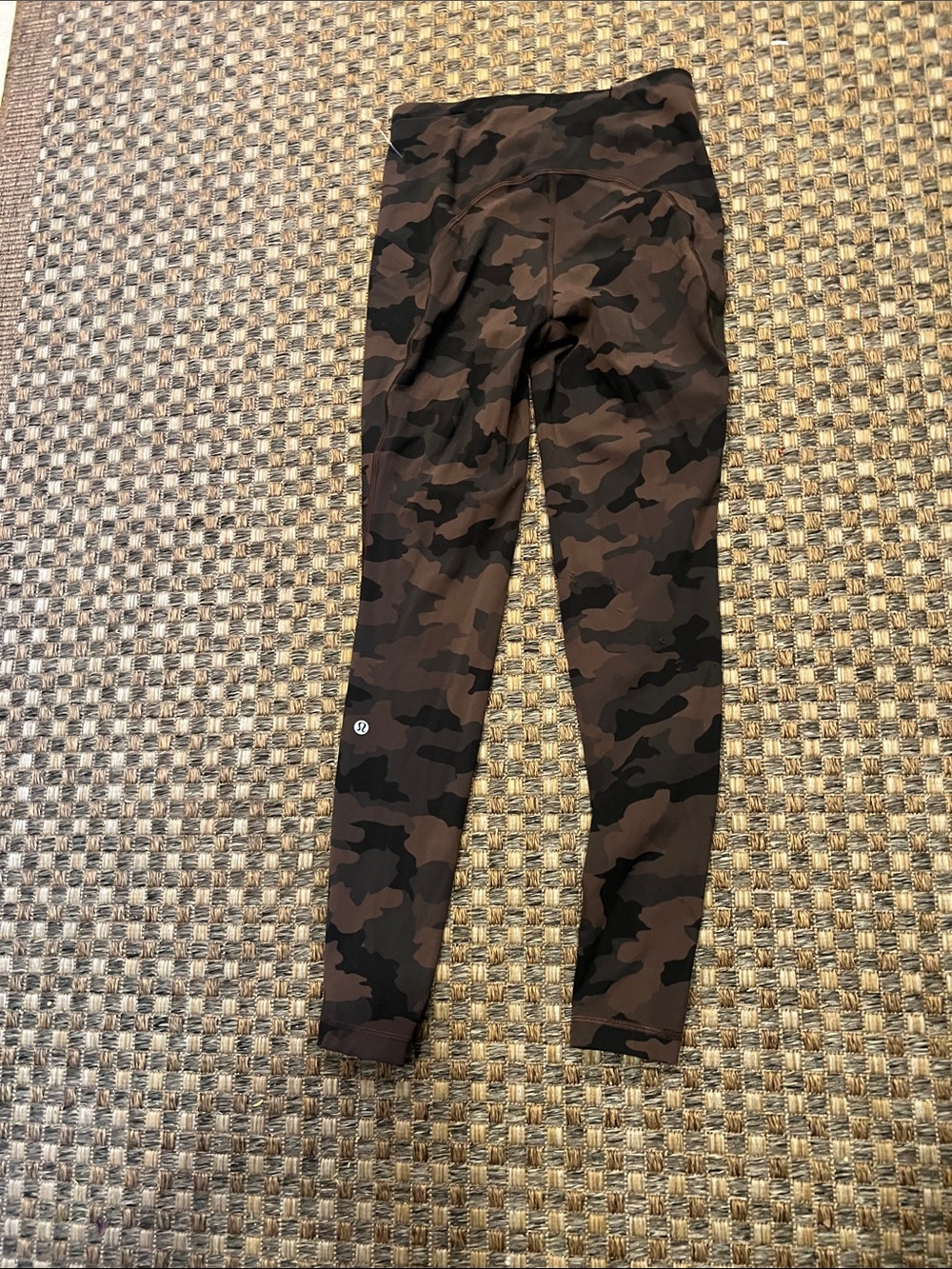 Ladies Camo Leggings - Brown/Black